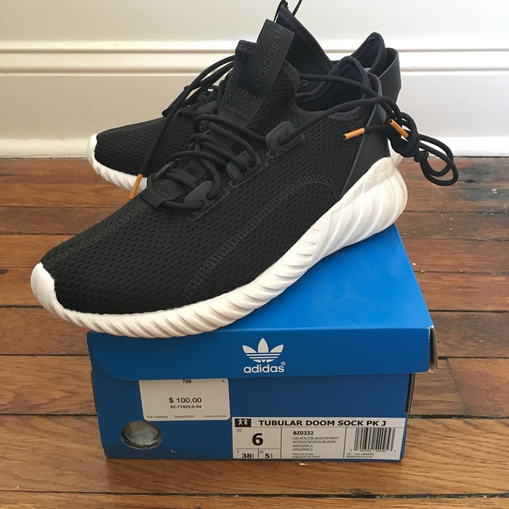 adidas Originals Tubular Doom Sock - Black